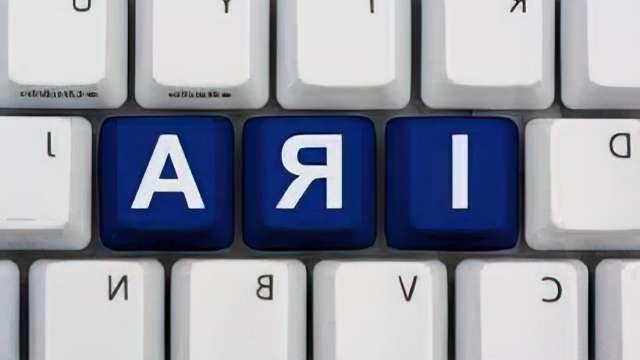 IRA spelled out on keyboard