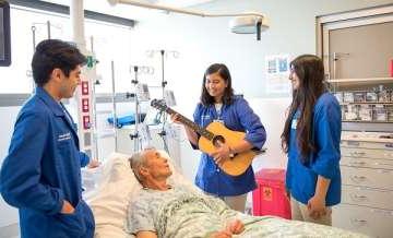 音乐在医学和住院病人艺术项目