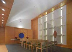 meditation room/chapel at Ronald Reagan UCLA Medical Center